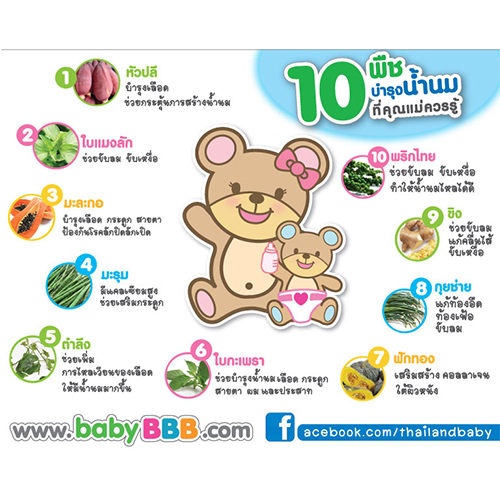 พืชบำรุงน้ำนม 